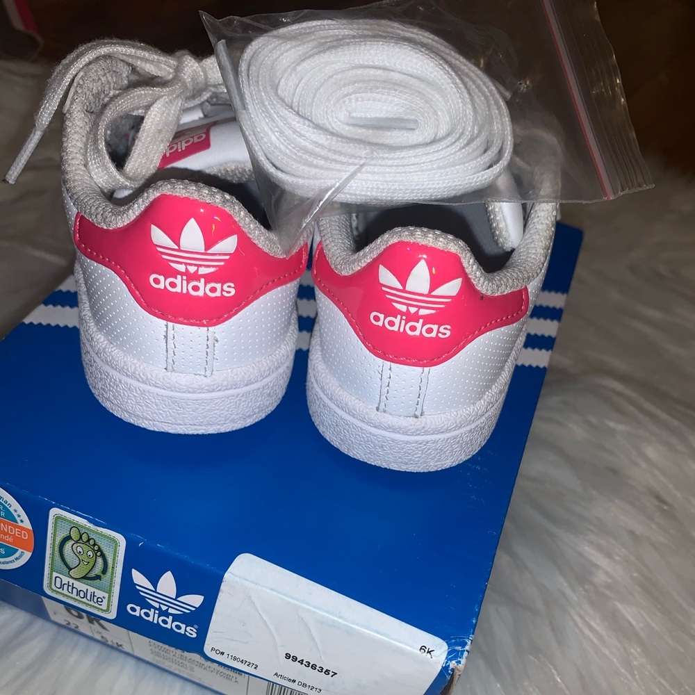 Pink shell toe adidas - Picture 5 of 6